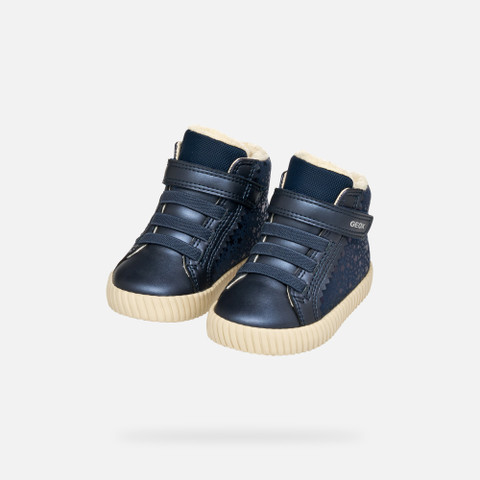 Sneakers alte MIRROLESS BIMBA Blu navy - image number 7 | GEOX