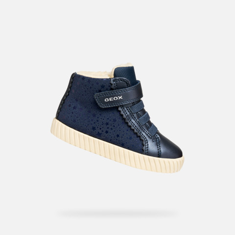 Sneakers alte MIRROLESS BIMBA Blu navy | GEOX