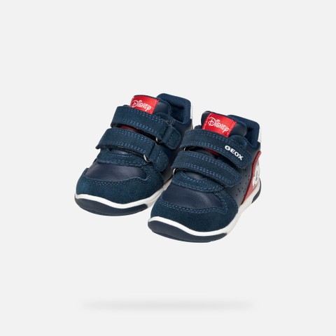 Disney Mickey Mouse ZAPITO BÉBÉ Bleu marine/Rouge - image number 8 | GEOX