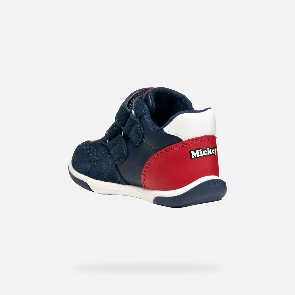 Disney Mickey Mouse ZAPITO BABY Navy/Red - image number 3 | GEOX