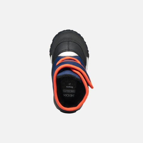 Winter boots TREKKYUP ABX BABY Navy/Orange - image number 5 | GEOX