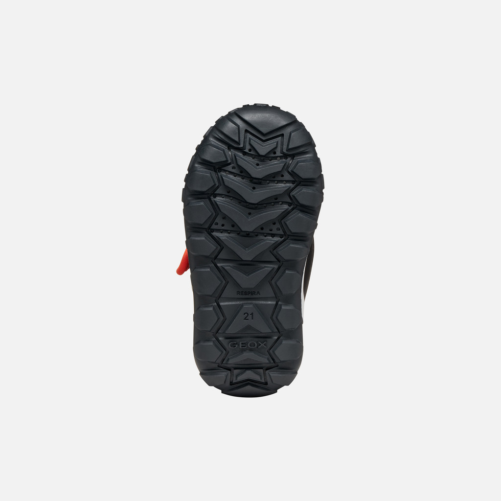 Winter boots TREKKYUP ABX BABY Navy/Orange - image number 6 | GEOX