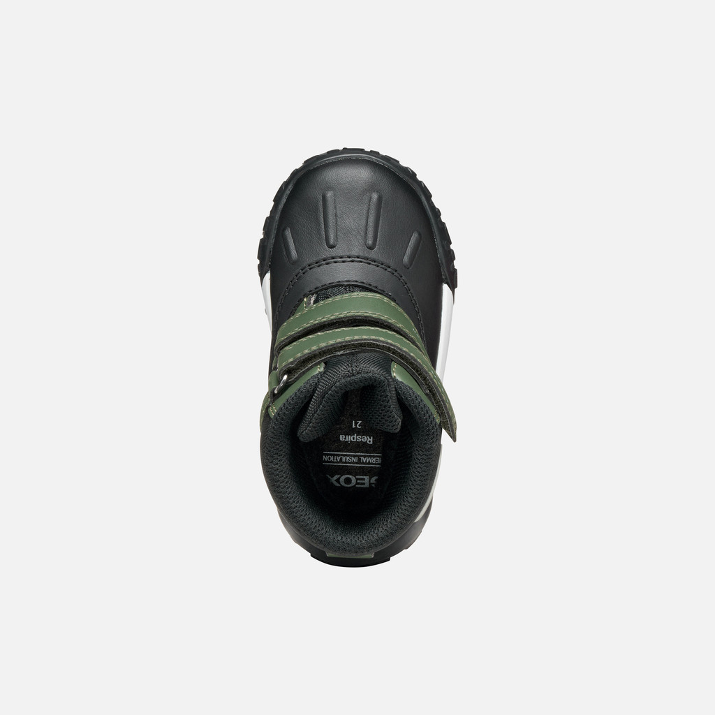 Winter boots TREKKYUP ABX BABY Dark Green/Black - image number 5 | GEOX