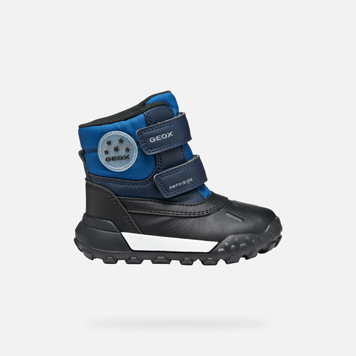 Winter boots TREKKYUP ABX BABY Navy/Jeans | GEOX
