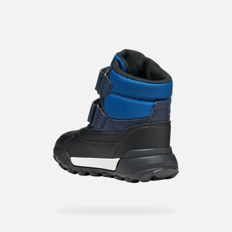 Winter boots TREKKYUP ABX BABY Navy/Jeans - image number 3 | GEOX