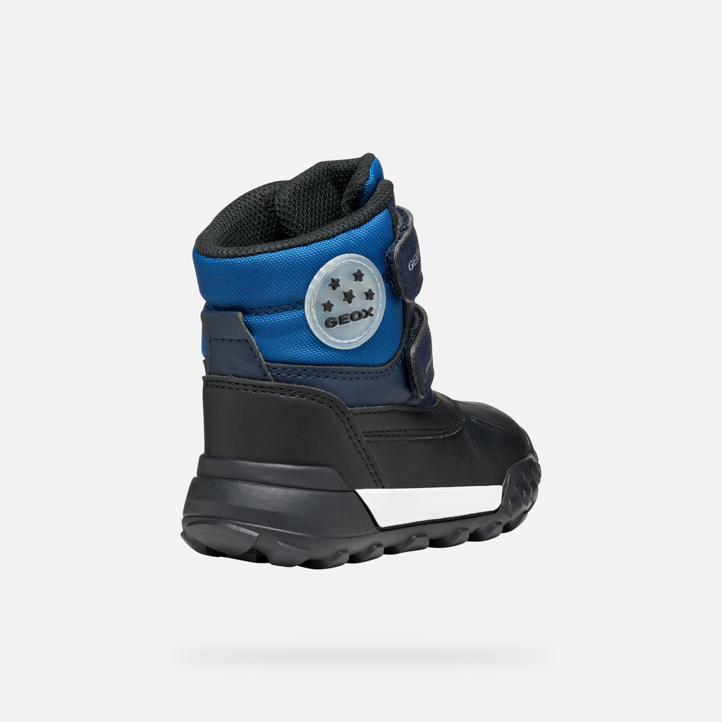 Winter boots TREKKYUP ABX BABY Navy/Jeans - image number 4 | GEOX