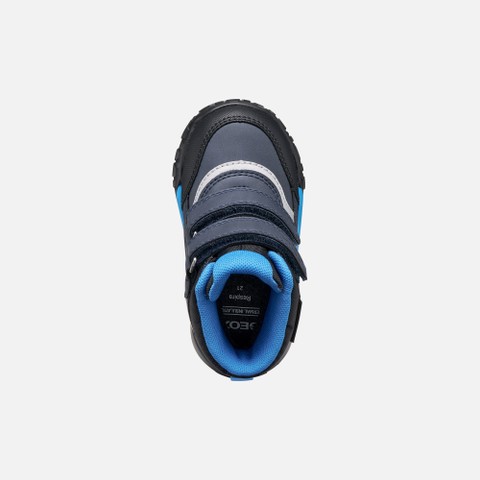 Waterproof ankle boots TREKKYUP ABX TODDLER BOY Black/Light Blue - image number 5 | GEOX