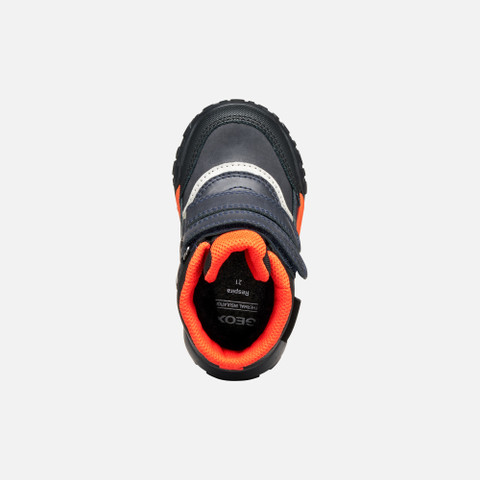 Winter boots TREKKYUP ABX TODDLER Navy/Orange - image number 5 | GEOX