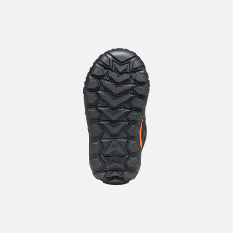 Winter boots TREKKYUP ABX TODDLER Navy/Orange - image number 6 | GEOX