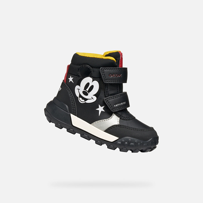 Disney Mickey Mouse TREKKYUP ABX BABY Black/Red | GEOX