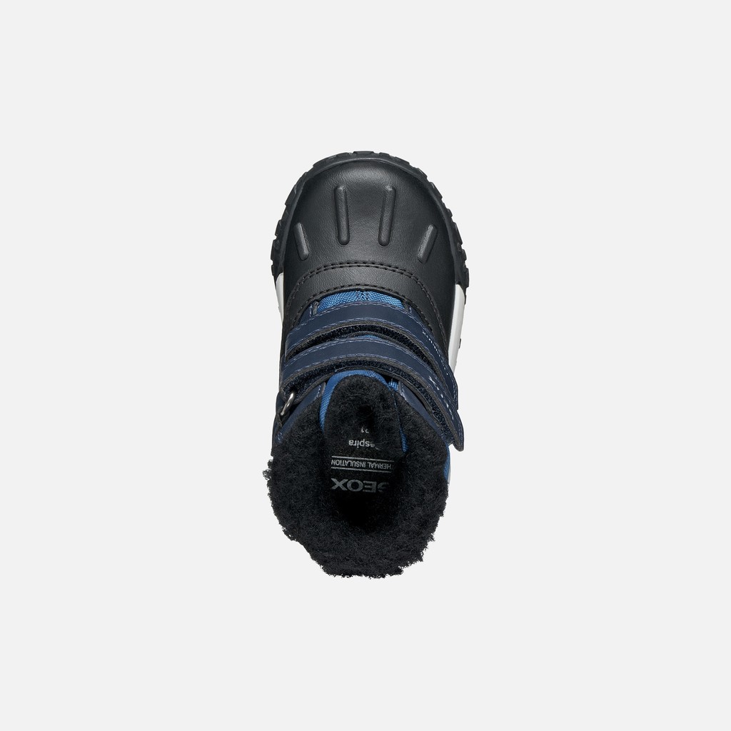 Waterproof ankle boots TREKKYUP ABX TODDLER BOY Navy/Jeans - image number 5 | GEOX