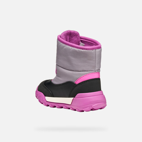 Winter boots TREKKYUP ABX BABY Black/Gray - image number 3 | GEOX