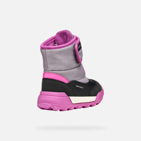 Winter boots TREKKYUP ABX BABY Black/Gray - image number 4 | GEOX