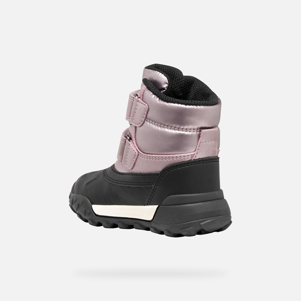 Winter boots TREKKYUP ABX BABY Rose - image number 3 | GEOX