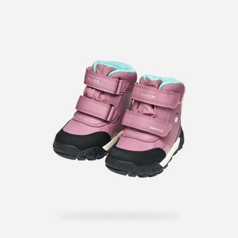 Winter boots TREKKYUP ABX TODDLER Dark Pink - image number 7 | GEOX