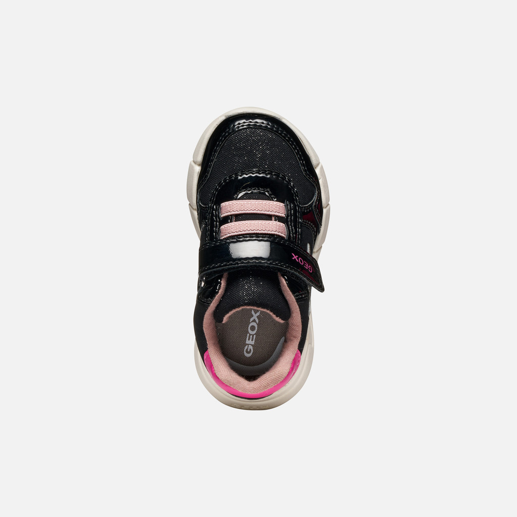 Glitter shoes FLEXYPER MINI TODDLER Black/Fuchsia - image number 5 | GEOX