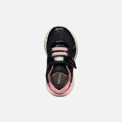 Glitter shoes FLEXYPER MINI TODDLER Black/Fuchsia - image number 5 | GEOX
