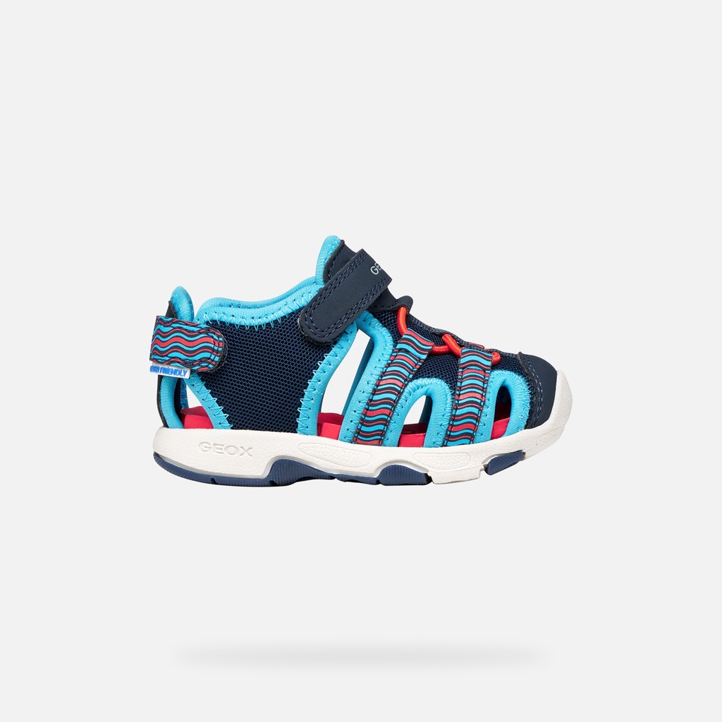 Sandal Multy Petit Garçon Bleu Marine/bleu Ciel