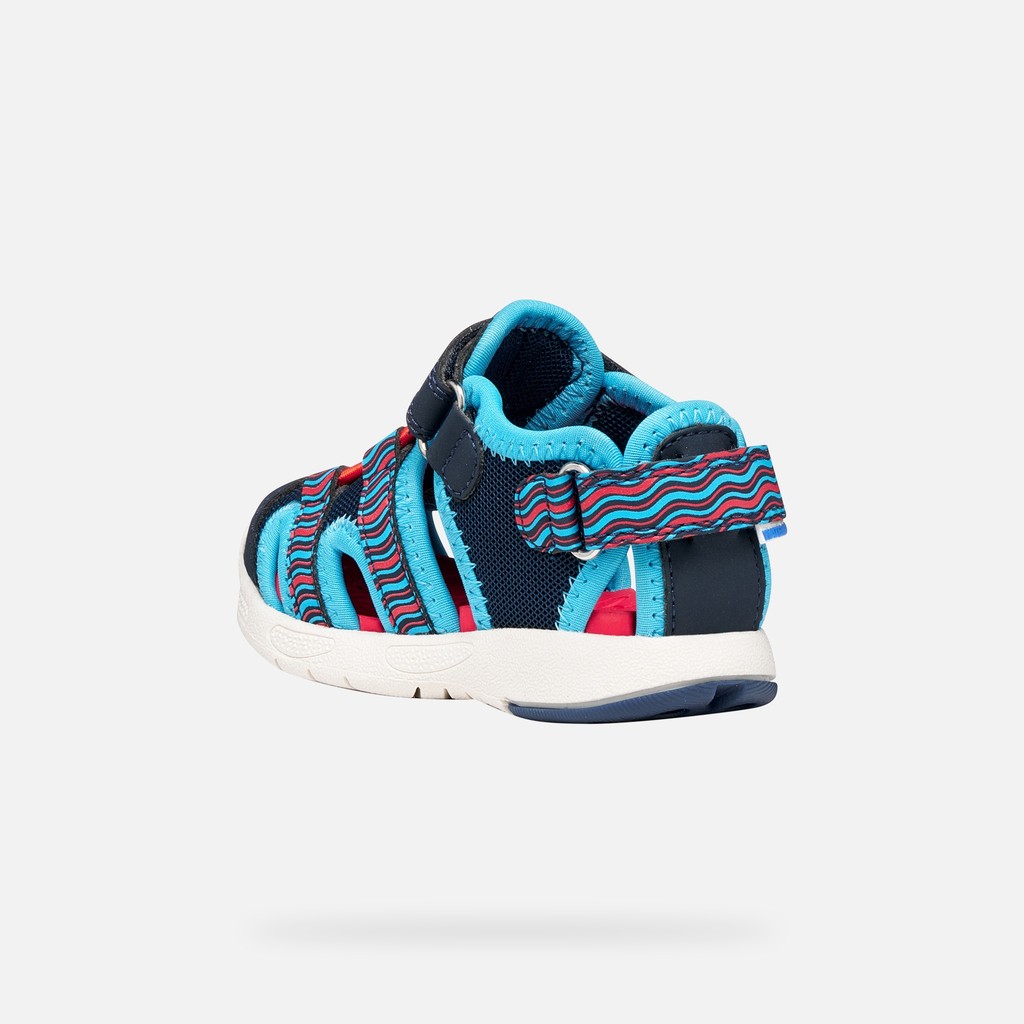 Closed toe sandals SANDAL MULTY   TODDLER BOY Navy/Azure - image number 3 | GEOX