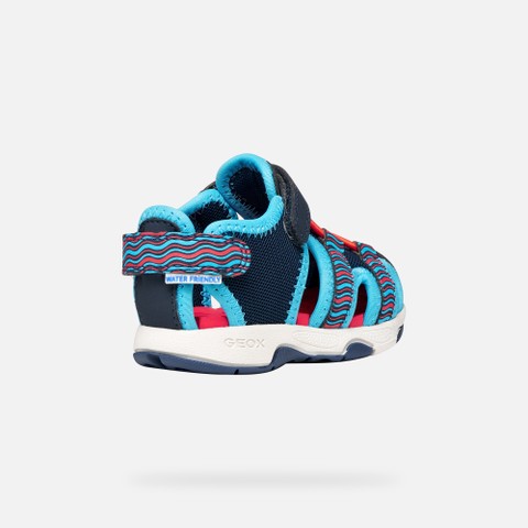 Closed toe sandals SANDAL MULTY   TODDLER BOY Navy/Azure - image number 4 | GEOX