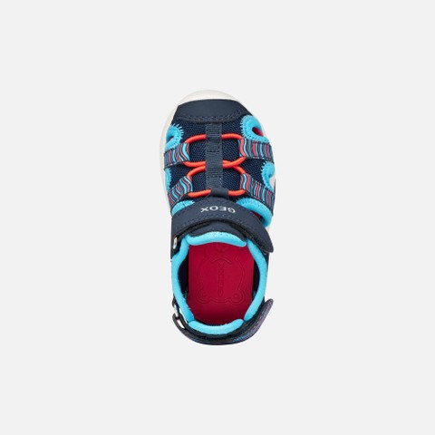 Closed toe sandals SANDAL MULTY   TODDLER BOY Navy/Azure - image number 5 | GEOX