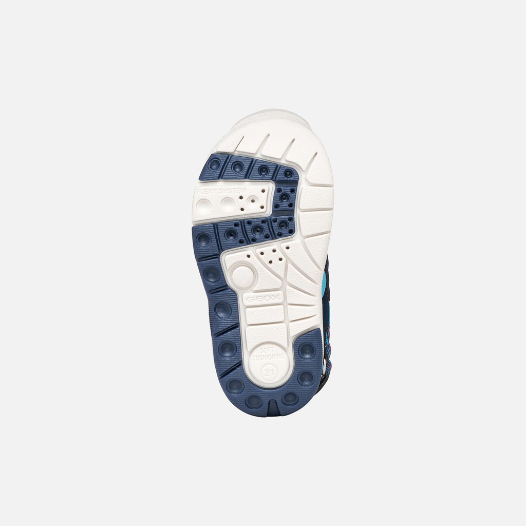 Closed toe sandals SANDAL MULTY   TODDLER BOY Navy/Azure - image number 6 | GEOX