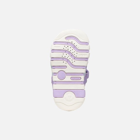 Sandals with straps SANDAL IUPIDOO BABY GIRL Light lilac - image number 6 | GEOX