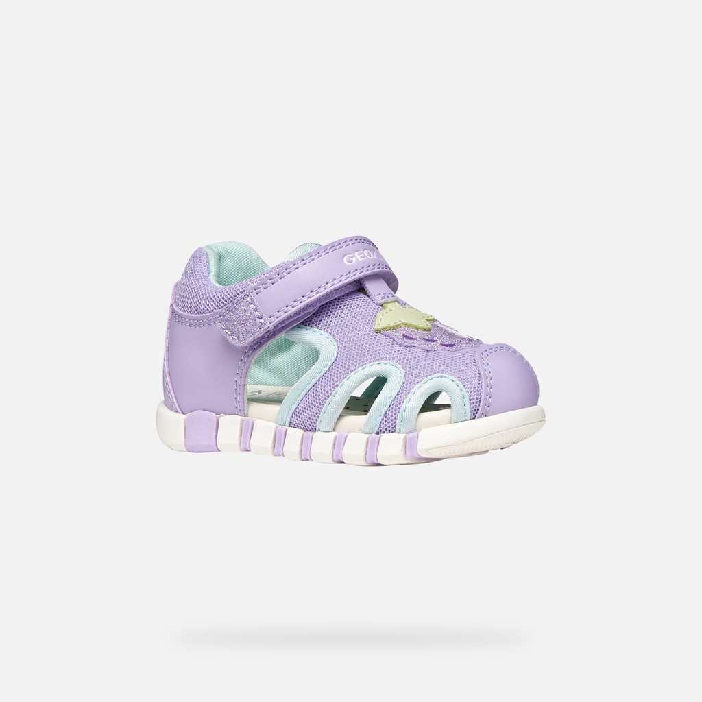 Closed toe sandals SANDAL IUPIDOO BABY GIRL Light lilac - image number 2 | GEOX