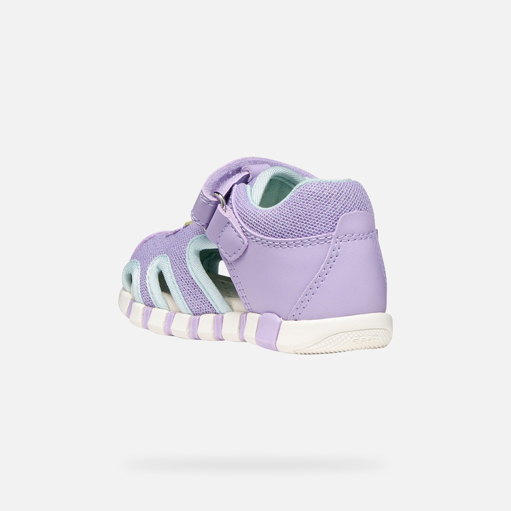 Closed toe sandals SANDAL IUPIDOO BABY GIRL Light lilac - image number 3 | GEOX