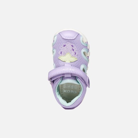 Closed toe sandals SANDAL IUPIDOO BABY GIRL Light lilac - image number 5 | GEOX