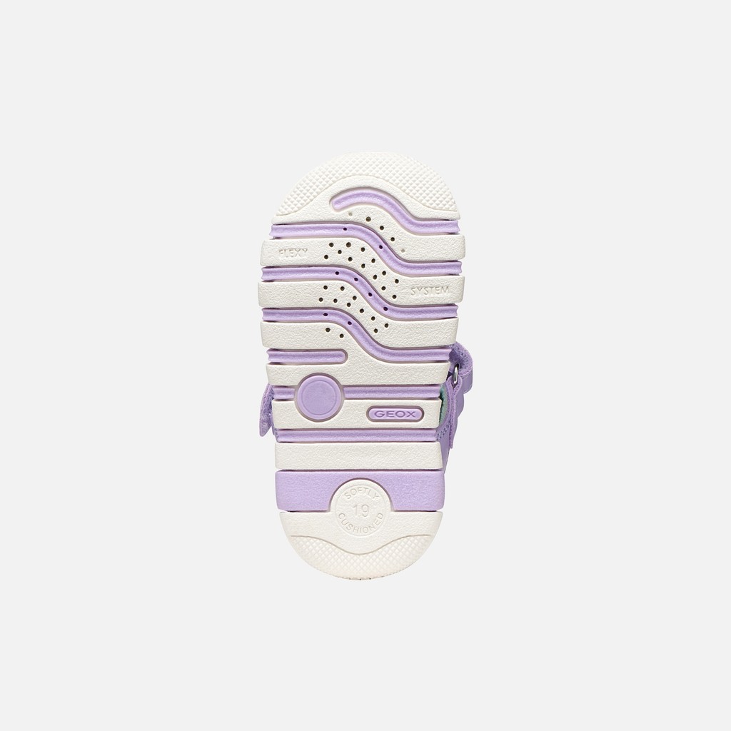 Closed toe sandals SANDAL IUPIDOO BABY GIRL Light lilac - image number 6 | GEOX