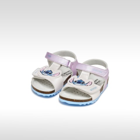 Disney Stitch SANDAL CHALKI TODDLER GIRL Silver/Sky - image number 2 | GEOX