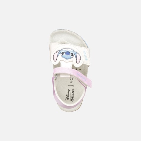 Disney Stitch SANDAL CHALKI TODDLER GIRL Silver/Sky - image number 7 | GEOX
