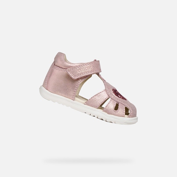 Closed toe sandals SANDAL MACCHIA BABY GIRL Light Rose | GEOX