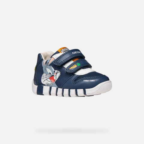 Looney Tunes Sneakers IUPIDOO BABY BOY Light navy - image number 2 | GEOX