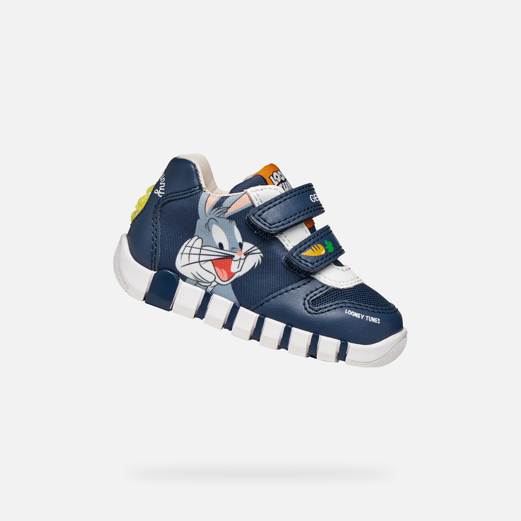 Looney Tunes Sneakers IUPIDOO BABY BOY Light navy - image number 0 | GEOX