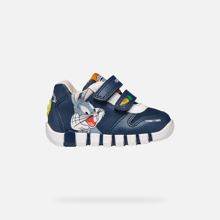 Sneakers Looney Tunes IUPIDOO RECÉM-NASCIDO Azul marinho claro | GEOX