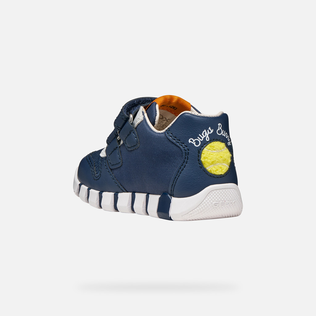 Looney Tunes Sneakers IUPIDOO BABY BOY Light navy - image number 3 | GEOX