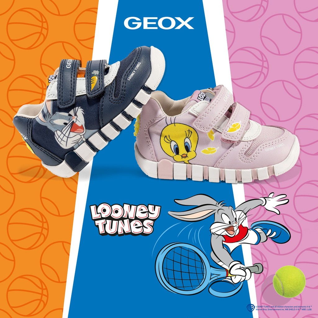 Looney Tunes Sneakers IUPIDOO BABY BOY Light navy - image number 1 | GEOX