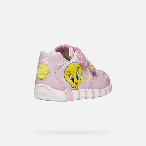 Sneakers Looney Tunes IUPIDOO BÉBÉ FILLE Rose - image number 4 | GEOX