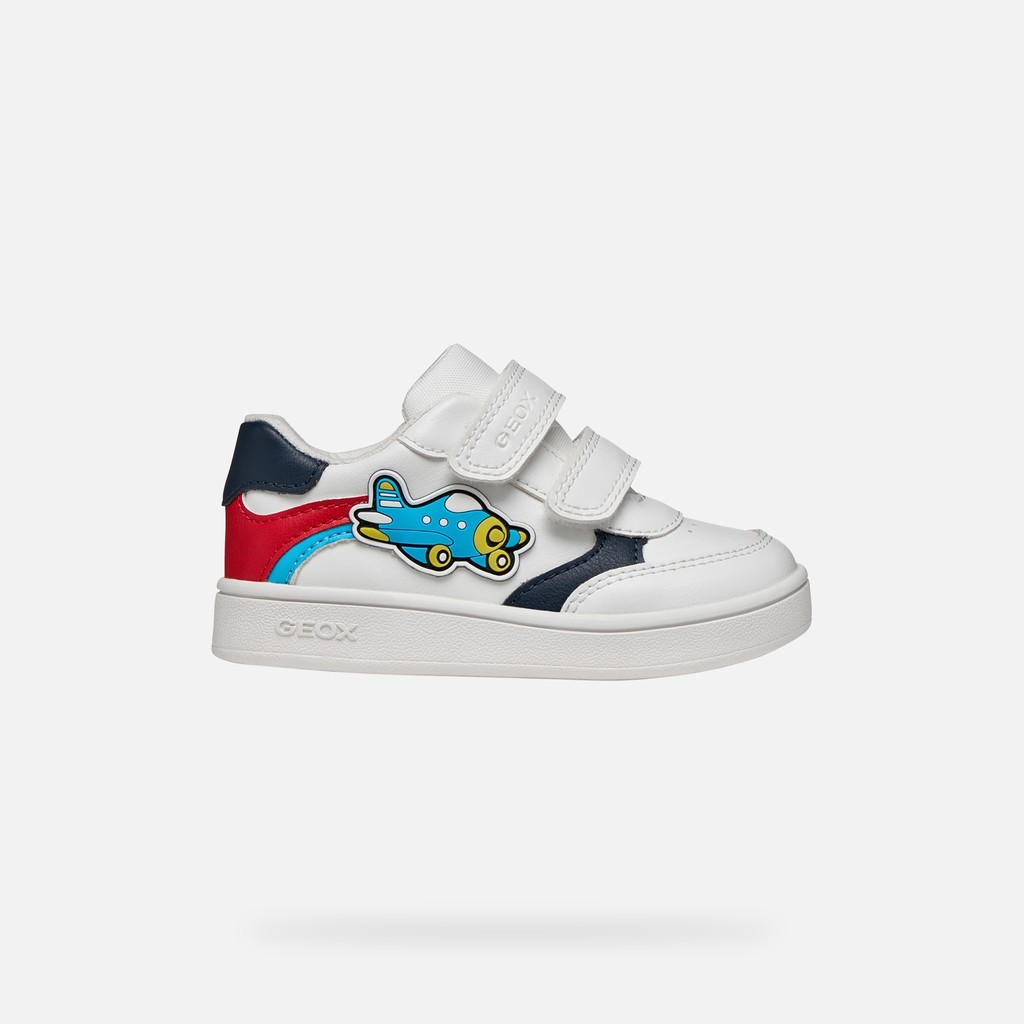 Eclyper Petit Garçon Blanc/rouge