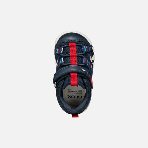 Closed toe sandals SANDAL IUPIDOO BABY BOY Navy/Red - image number 5 | GEOX