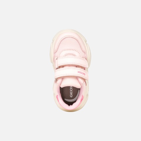Sneakers with straps CIUFCIUF TODDLER GIRL Light pink/Fuchsia - image number 5 | GEOX