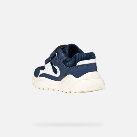 Sneakers with straps CIUFCIUF TODDLER BOY Light Navy/White - image number 3 | GEOX