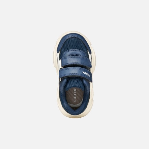 Sneakers with straps CIUFCIUF TODDLER BOY Light Navy/White - image number 5 | GEOX