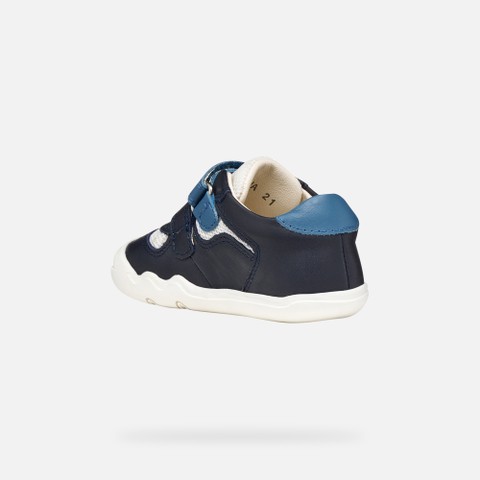 Barefoot STEPPIEUP TODDLER BOY Navy/Avio - image number 1 | GEOX