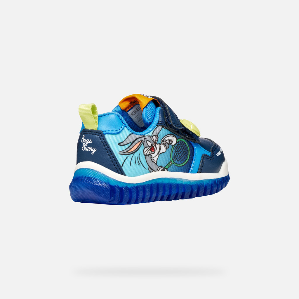 Looney Tunes Sneakers LIGHTYLOO KLEINKIND JUNGE Helles Marineblau/Azurblau - image number 5 | GEOX