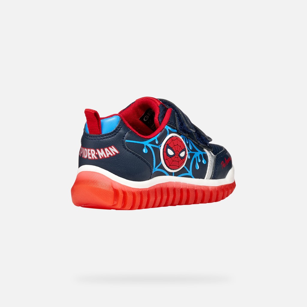 Spiderman LIGHTYLOO KLEINKIND JUNGE Marineblau/Azurblau - image number 4 | GEOX
