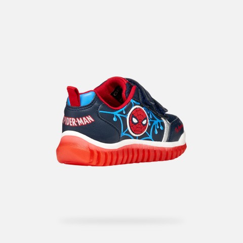 Spiderman LIGHTYLOO KLEINKIND JUNGE Marineblau/Azurblau - image number 4 | GEOX