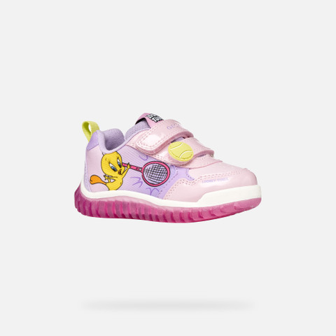 Sneakers Looney Tunes LIGHTYLOO PETITE FILLE Lilas - image number 3 | GEOX